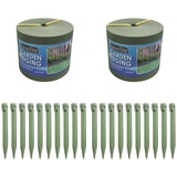 Green Life 2 Pack Plastic Edging 150Mm - Eucalyptus