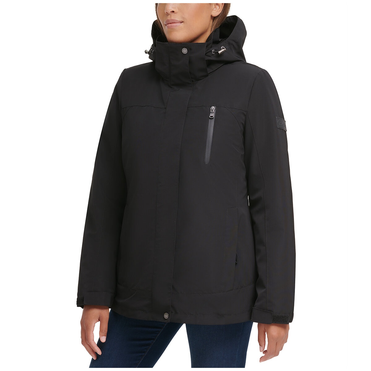 Calvin Klein Women's 3-in-1 Jacket Black