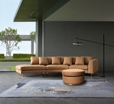 Moran Arcadia Round Ottoman/