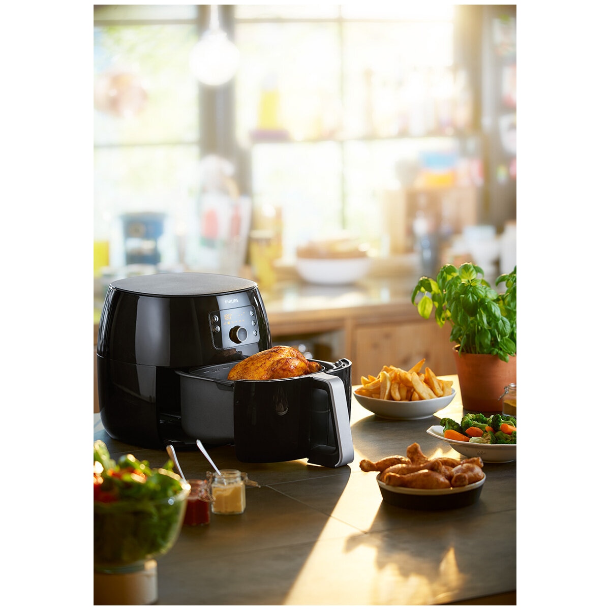 Philips XXL Digital Airfryer HD965093 Black