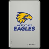 Cygnett 5k Slim Mag Power Bank- West Coast Eagles CY5375PBCHE Cygnett 5k Slim Mag Power Bank- West Coast Eagles CY5375PBCHE