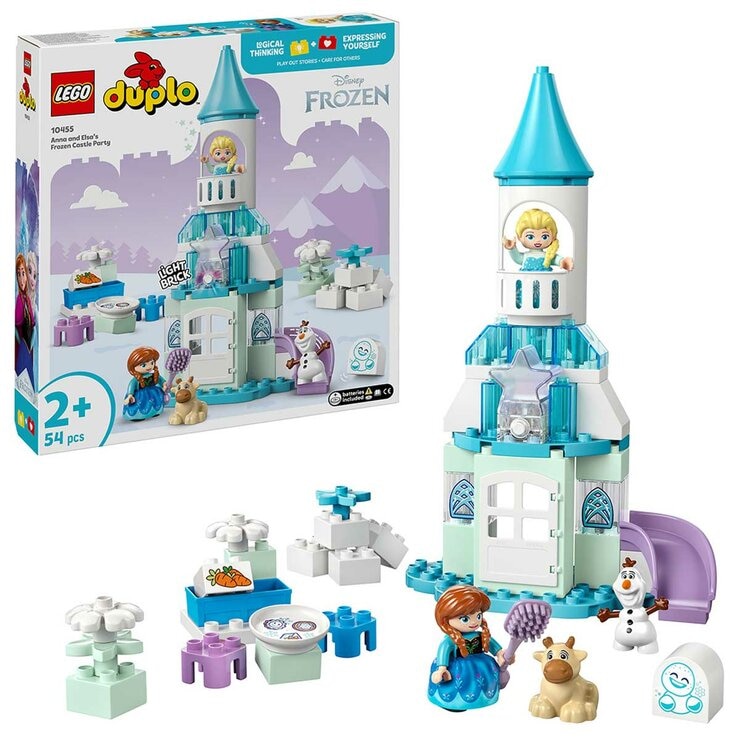 LEGO Anna and Elsa's Frozen Castle Party 10455