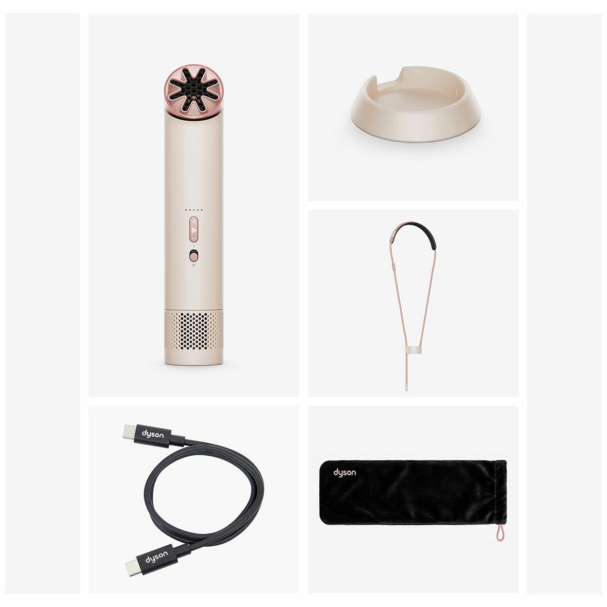 Dyson HushJet Mini Cool Fan StoneBlush 641012-01 Dyson HushJet Mini Cool Fan StoneBlush 641012-01