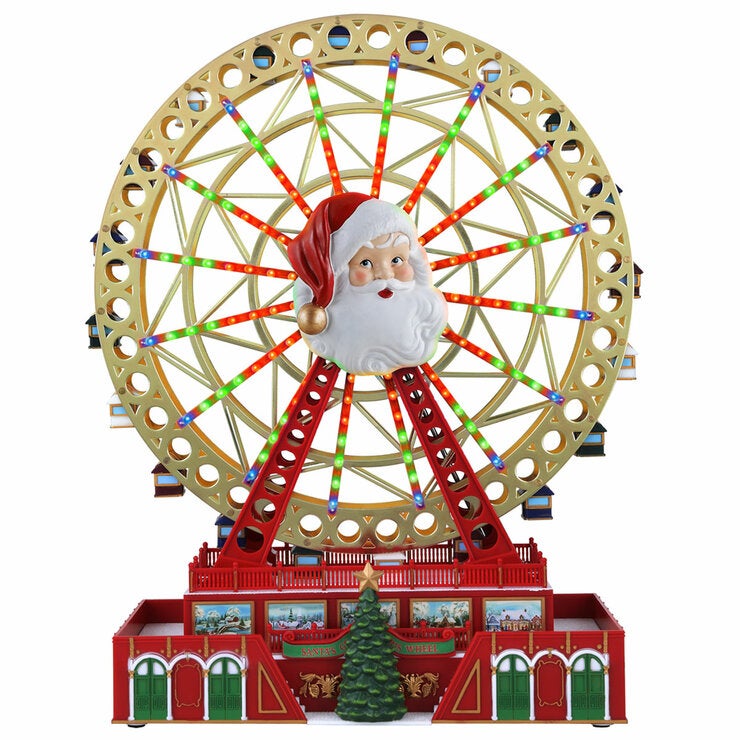 Mr Christmas RGB Santa Ferris Wheel