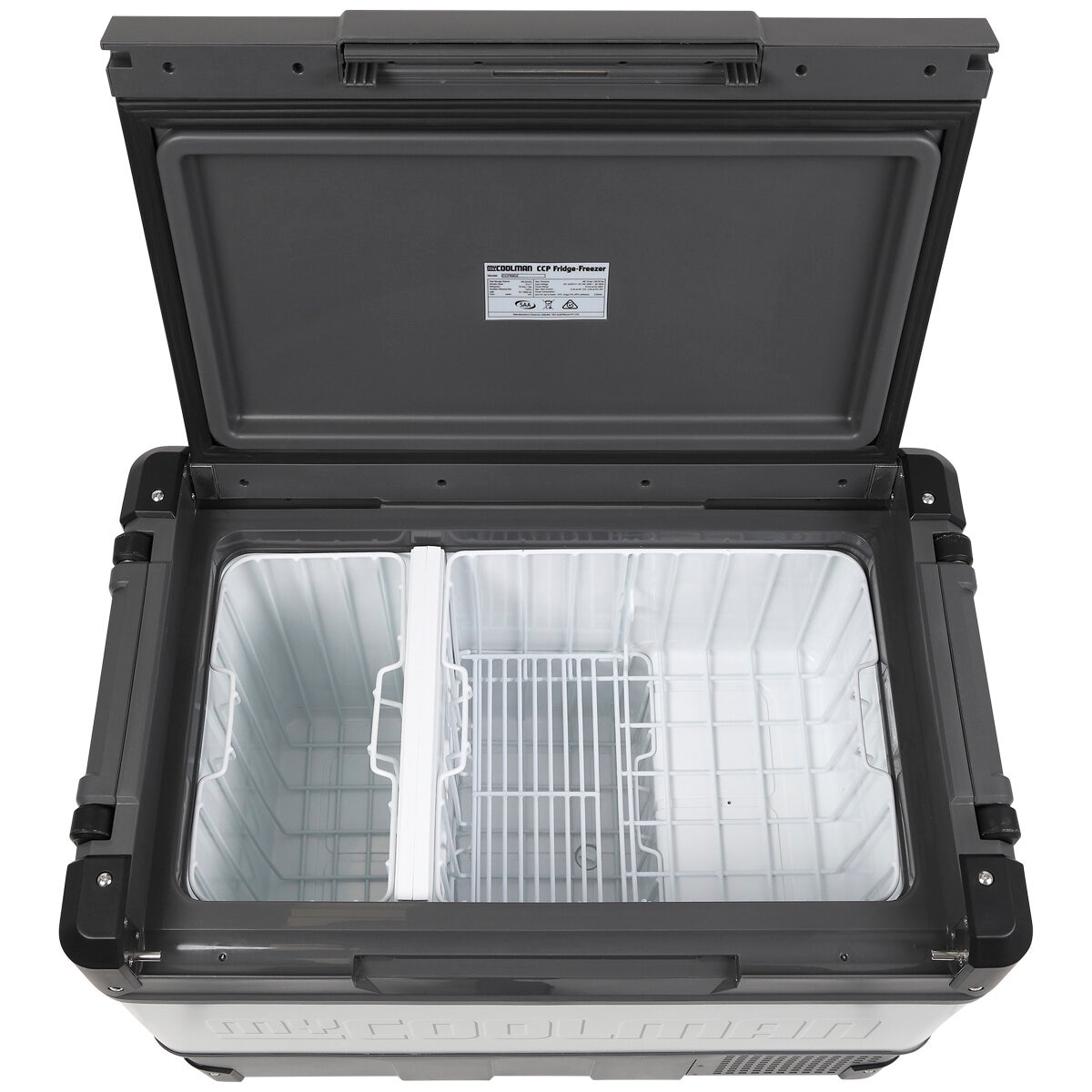MyCoolMan Dual Fridge Freezer with Battery