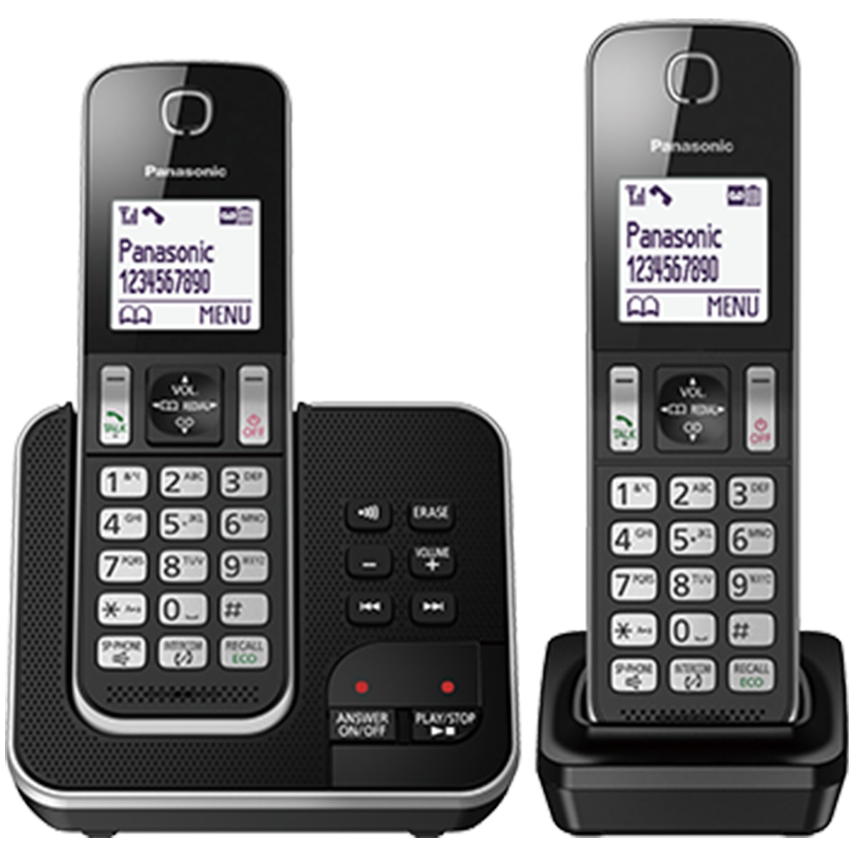 Panasonic NBN Compatible Cordless Phone KXTGD322ALB Costco Australia