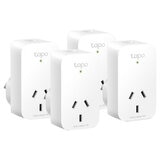 TP-Link TAPO Smart Plug 4 Pack White TAPO-P100