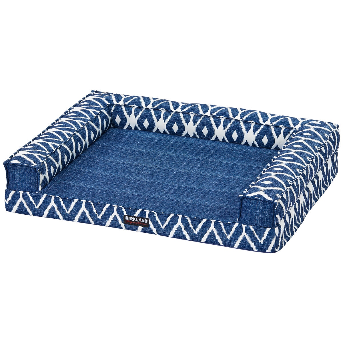Kirkland Signature Tailored Couch Pet Bed Blue