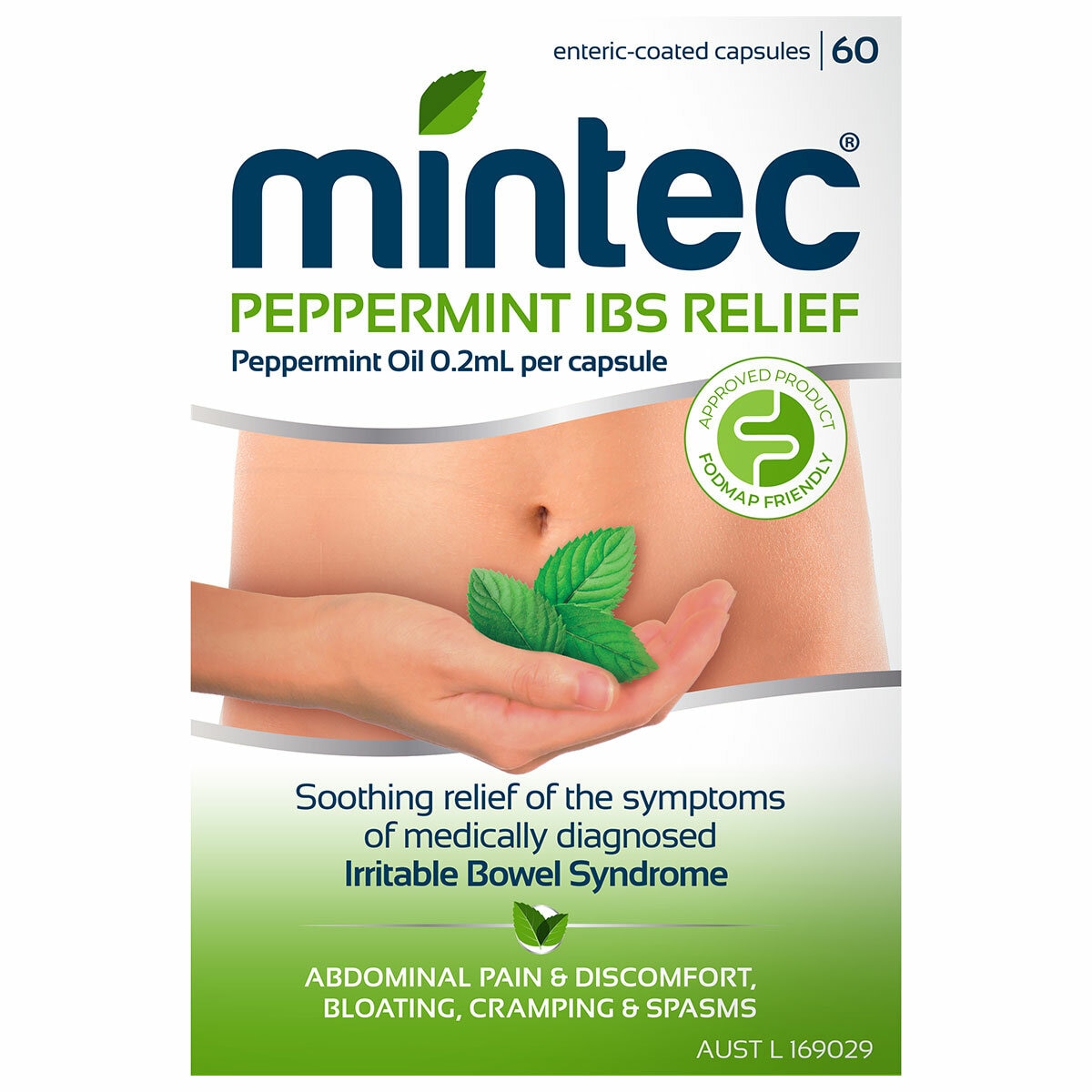 Mintec Peppermint IBS Relief 60 Capsules