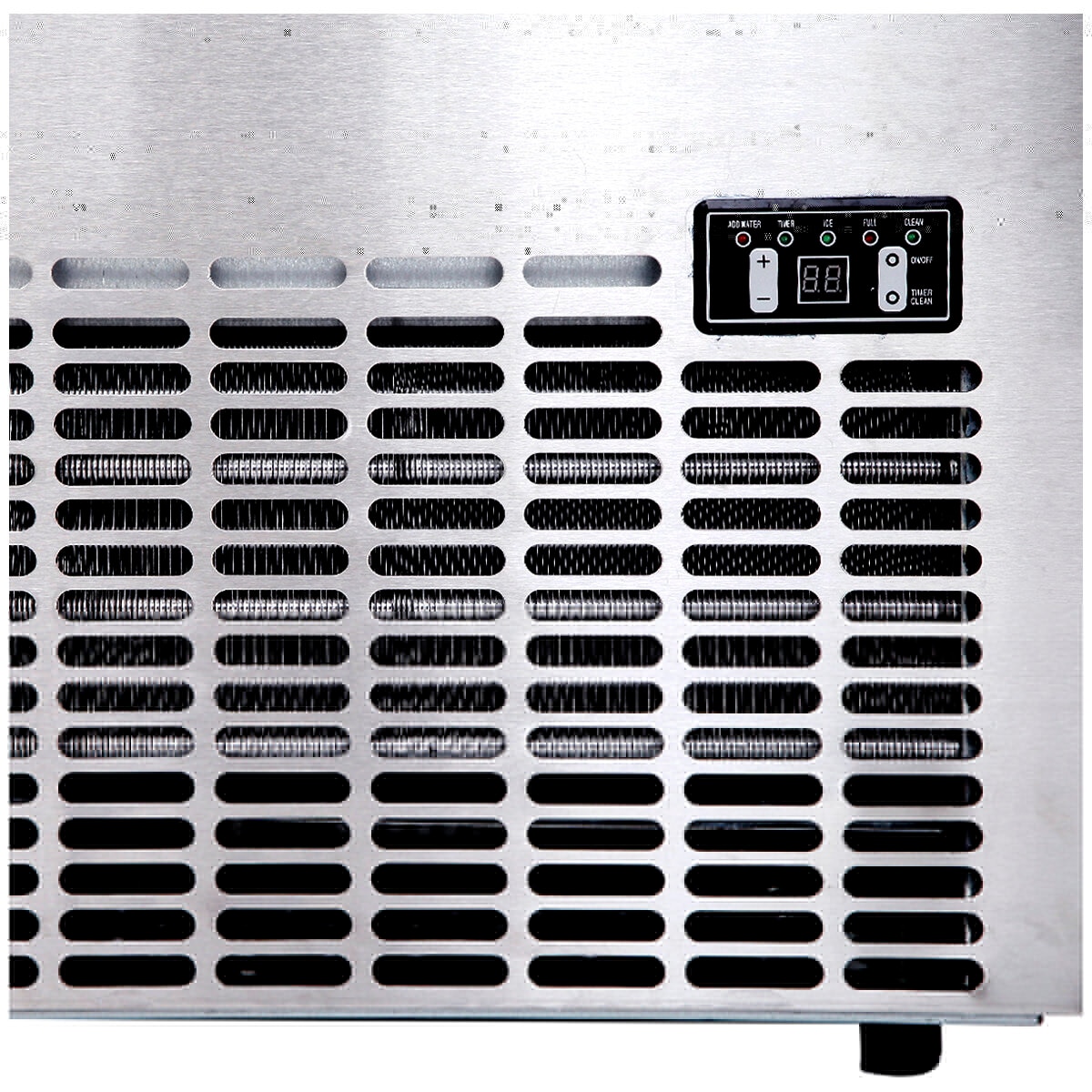 Devanti Stainless Steel Commercial Ice Maker