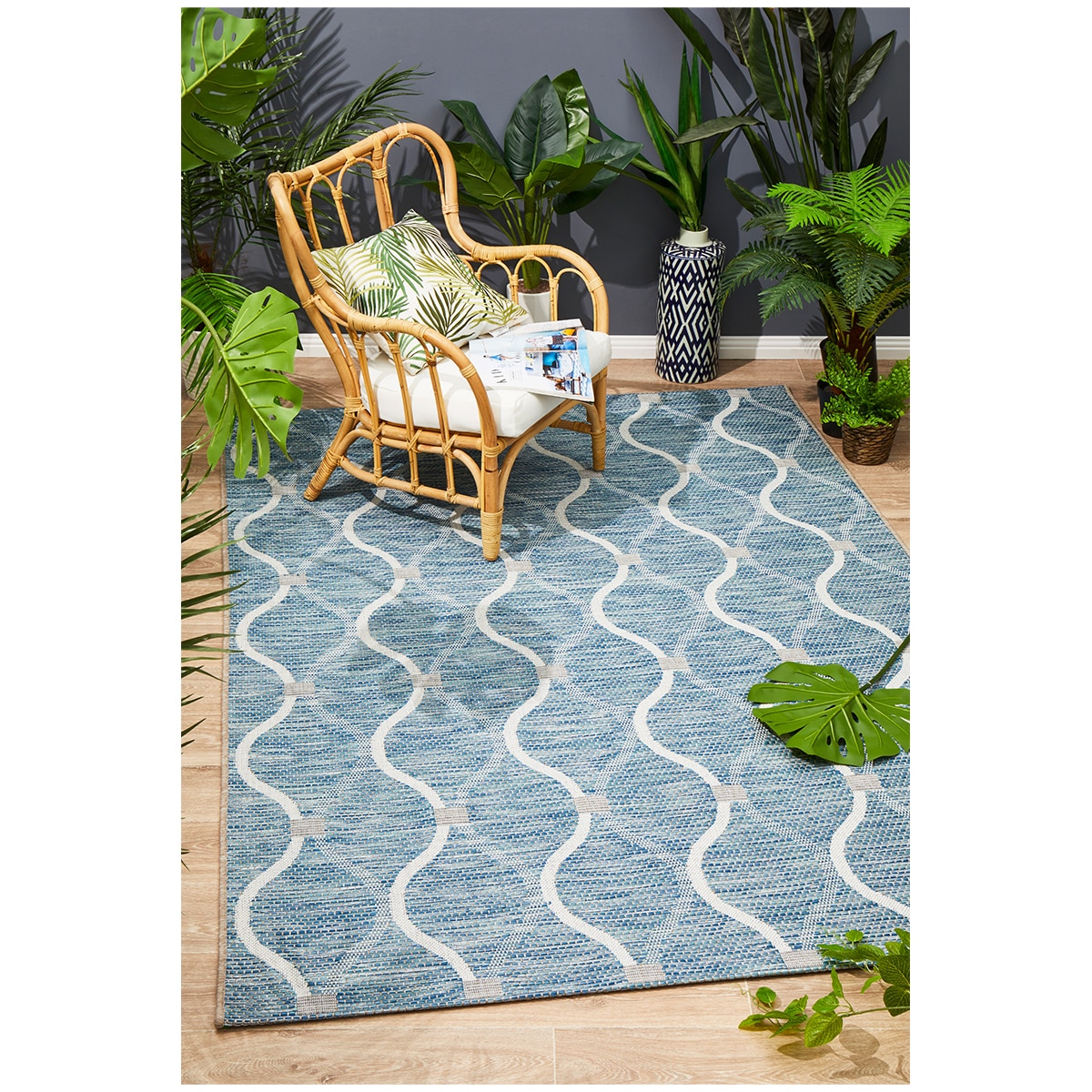 Terrace 5501 Blue 330 cm X240 cm