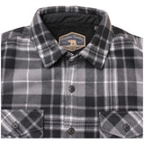 Freedom Foundry Men's Plush Shirt Jacket - Charcoal