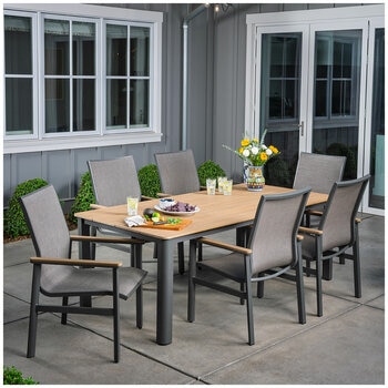 SunVilla Sara Sling Dining 7 Piece Set
