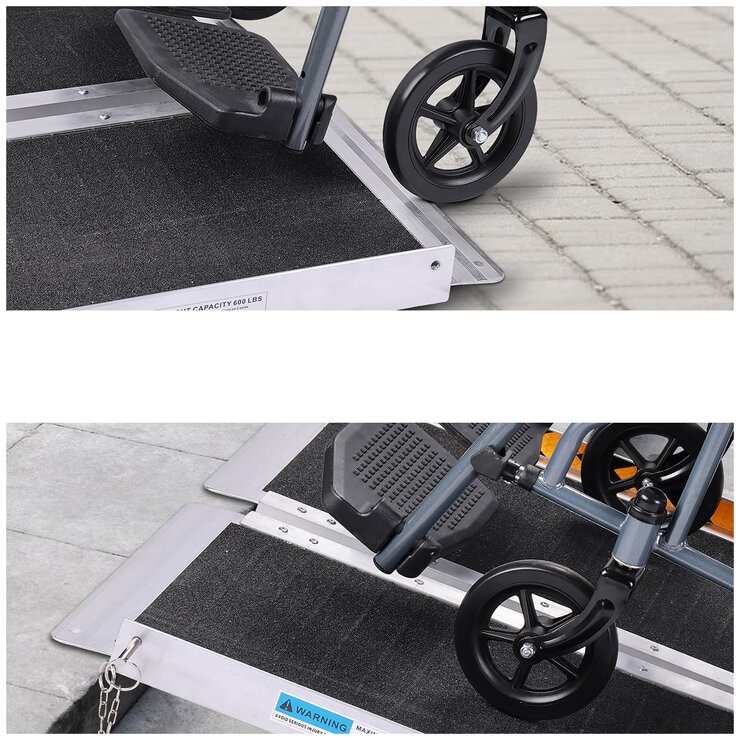 Altus Aluminium Portable Wheelchair Ramp 6ft 183cm