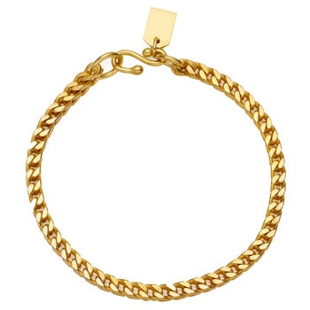 24KT Yellow Gold Franco Bracelet