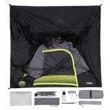 CORE 6 Person Lighted Blockout Tent with Full Rainfly