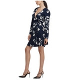 Cooper St Mid Print Dress - Navy Flower