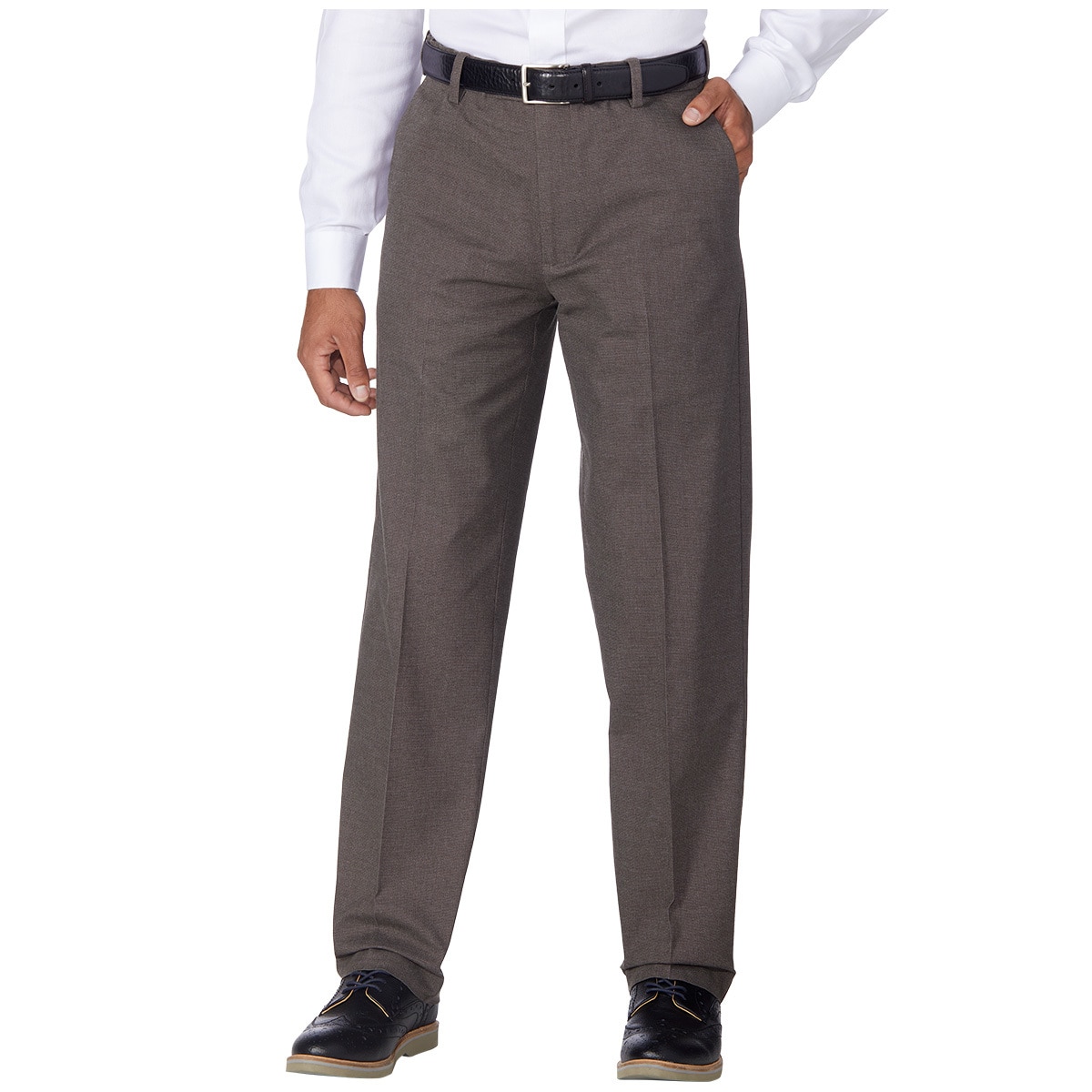 Kirkland Signature non Iron Pants - Brown