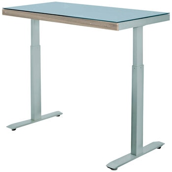 Seville Classics airLIFT Electric Sit-Stand Desk Grey