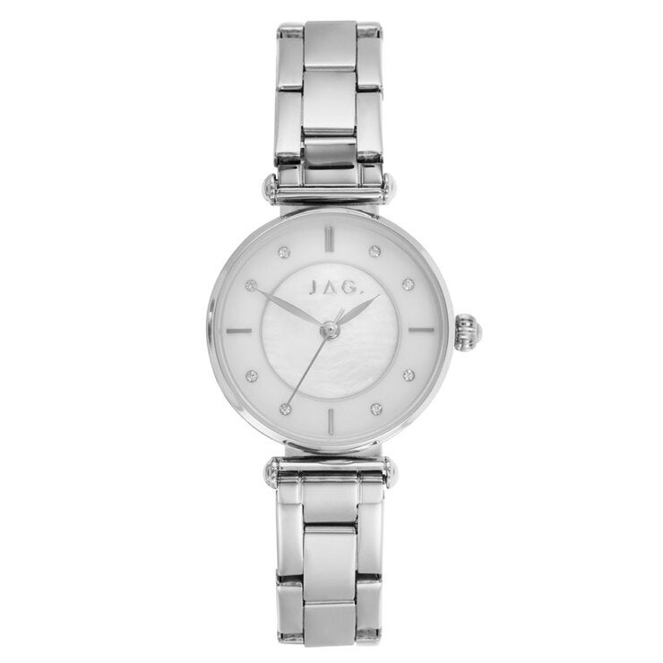 JAG Portland Stainless Steel Mother of Pearl Dial Women's Watch J2924A JAG Portland Stainless Steel Mother of Pearl Dial Women's Watch J2924A