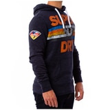 SupderDry Fleece Hoodie - Blue Heather