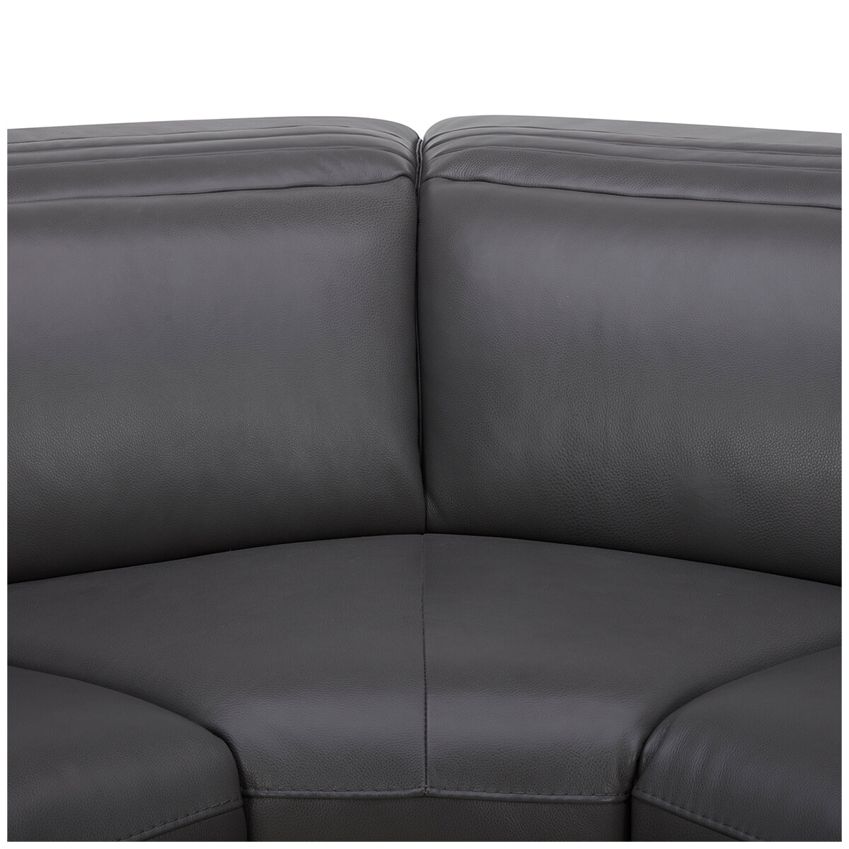 Aiden & Ivy Leather Power Reclining Sectional