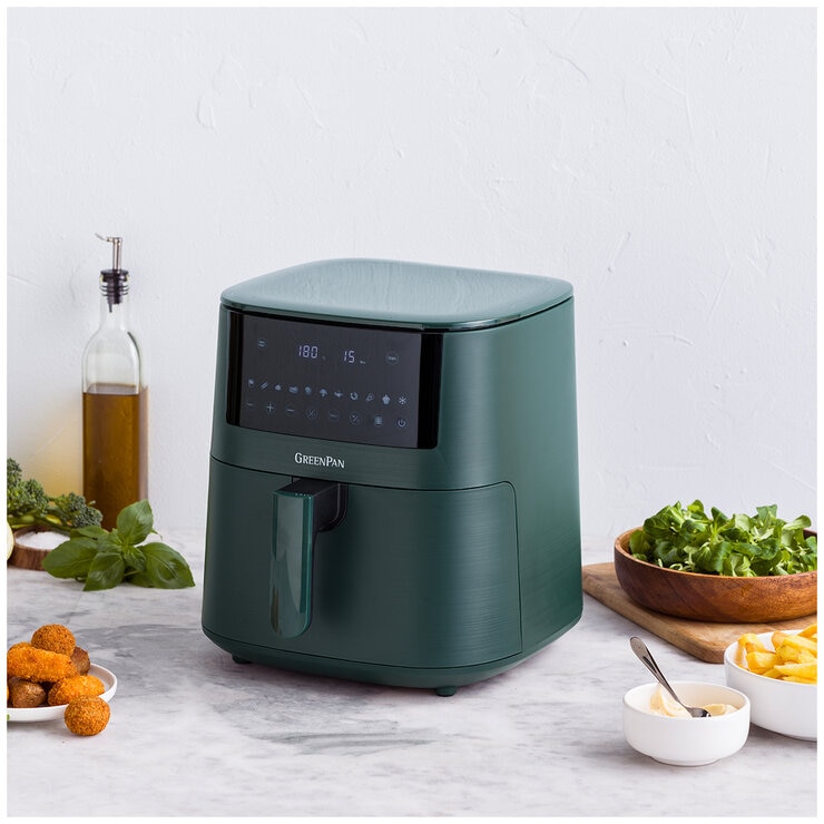 Greenpan Bistro 7.2L Airfryer CC009007-001 Pine Green Greenpan Bistro 7.2L Airfryer CC009007-001 Pine Green