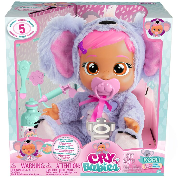 Cry Babies Koali Dolls Brown Eyed Doll Costco Australia