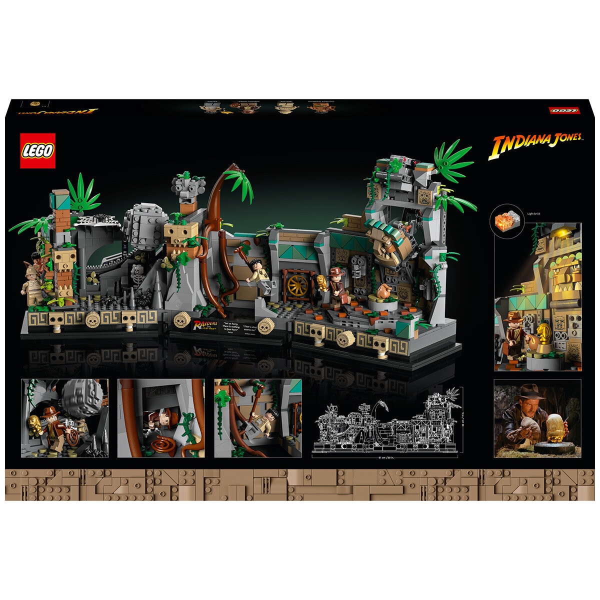 LEGO Indiana Jones Temple of the Golden Idol 77015