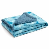 Cozee Kids' Animal Chair with Plush Blanket - Dinosaur