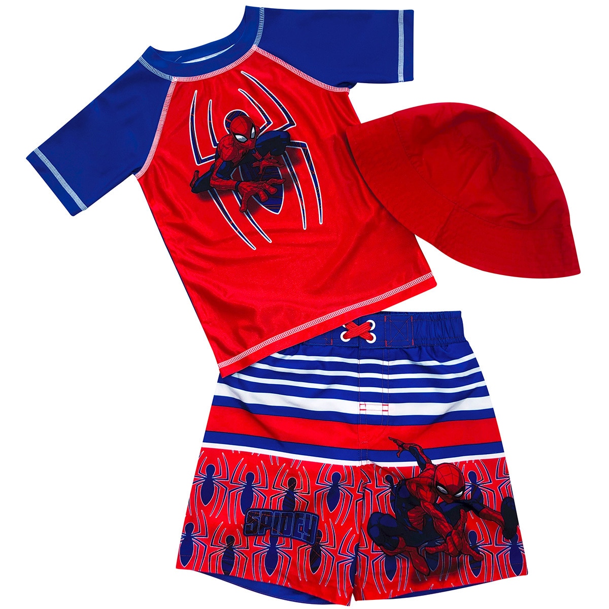 Character Kids 3 piece Swim Set - Red