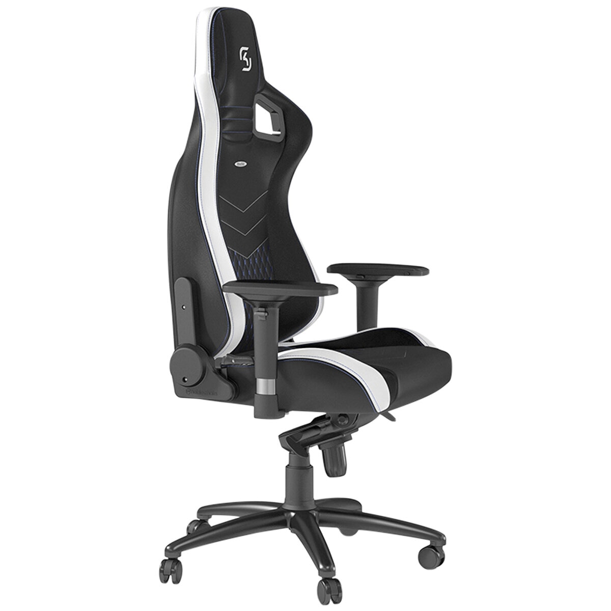 NobleChairs Epic Series SK Gaming Chair Black Blue White