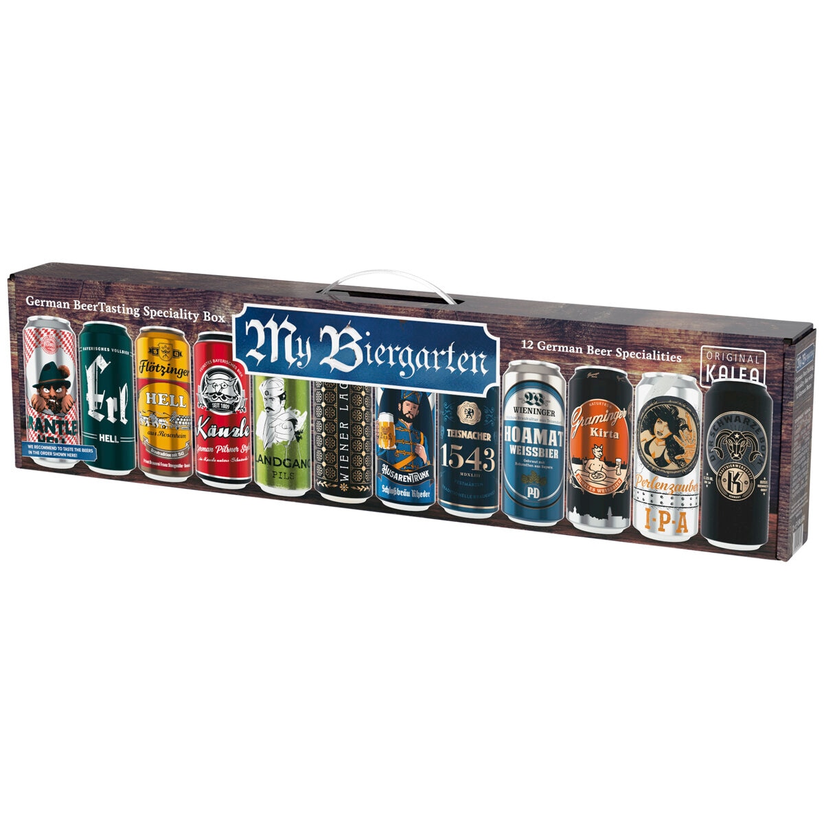 My Biergarten German Beer Tasting Box 12 x 500 ml