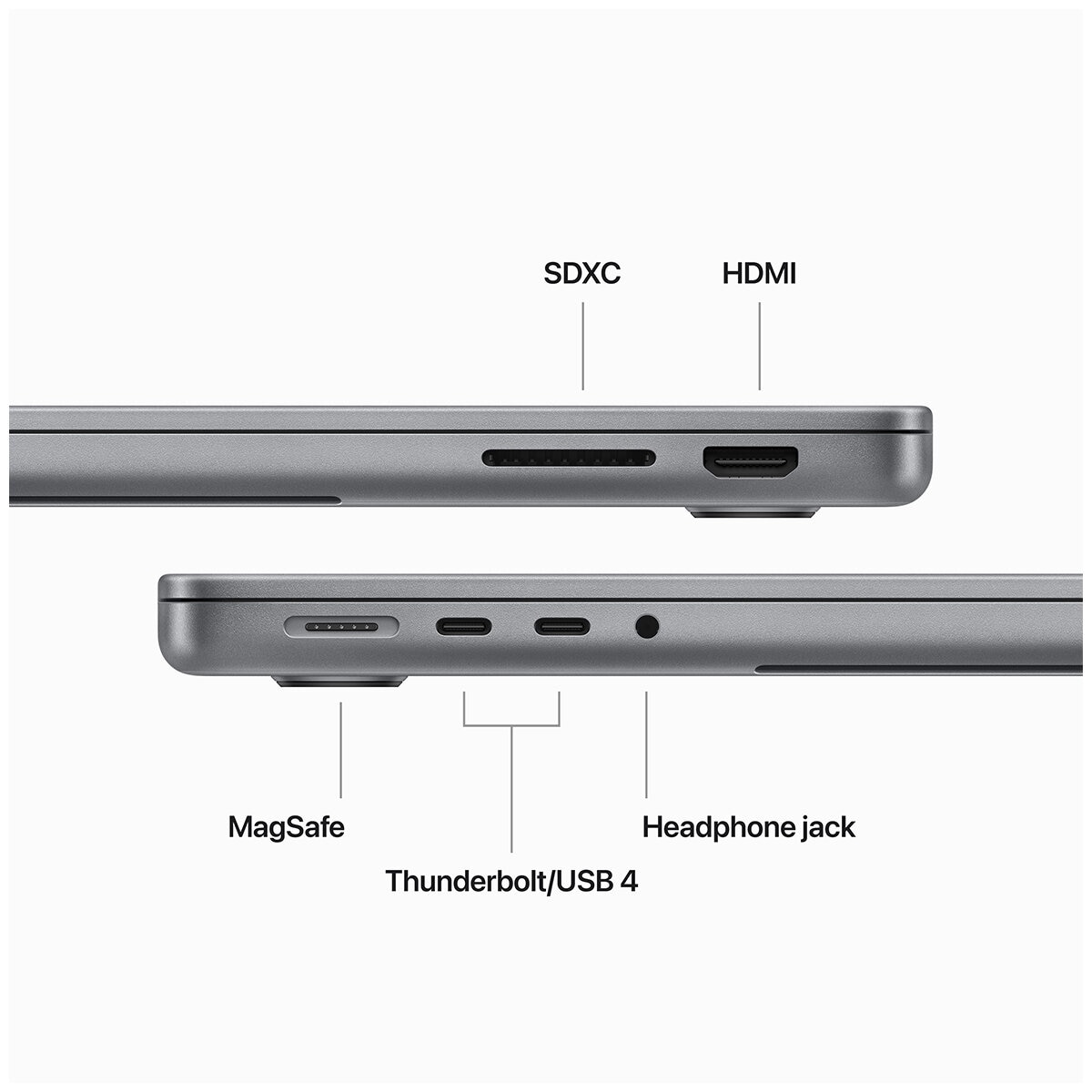 MacBook Pro 14 Inch with M3 Chip 16GB 1TB SSD Space Grey
