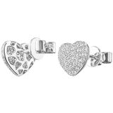 18KT White Gold 0.80ctw Diamond Earrings