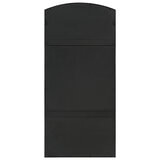 Life In Style Black Floor Mirror