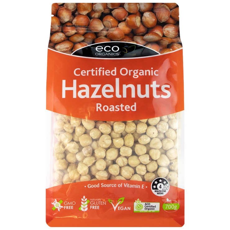 Eco Organics Organic Roasted Hazelnuts 2 x 700g Costco Australia