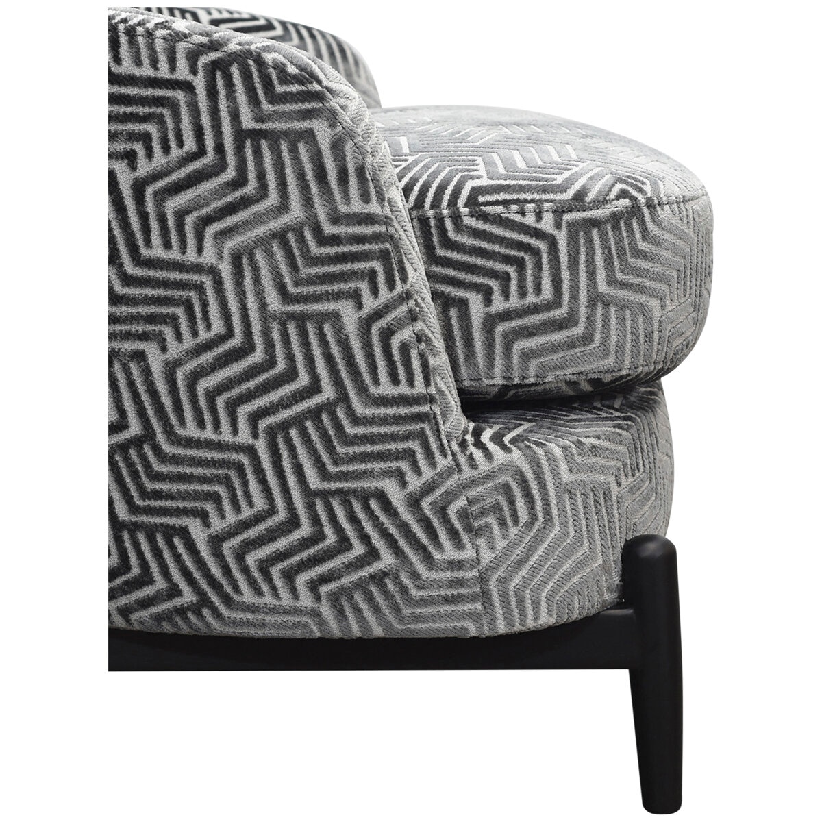 Moran Atelier Fabric Chair Plaza Pewter