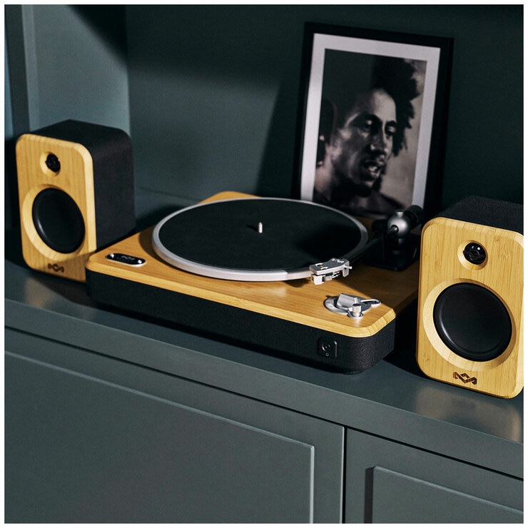 House of Marley Stir It Up Wireless 2+ with Speakers EM-JT305-SB