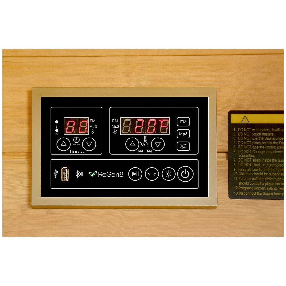 ReGen8 Duo V2 2 Person Infrared Sauna