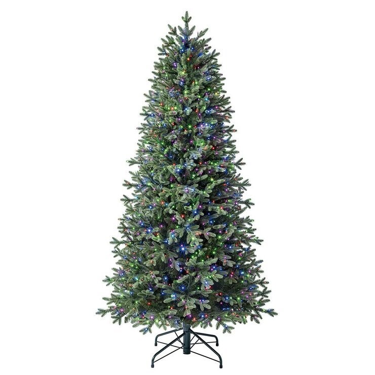 Pre-Lit Slim Aspen Artificial Christmas Tree 1.9m Pre-Lit Slim Aspen Artificial Christmas Tree 1.9m