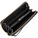 Fossil Women's Emma Large Zip Wallet - Black