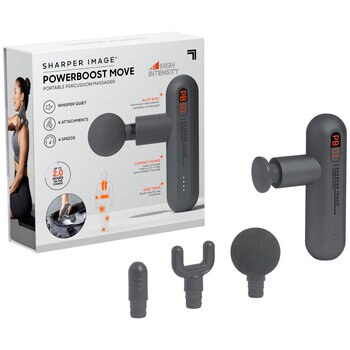 Sharper Image Powerboost Move Portable Percussion Massager