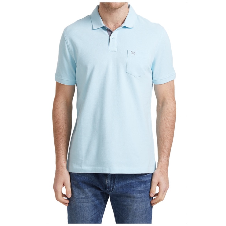 Sportscraft Men's Cotton Polo Shirt Sky Blue | Costco Australia
