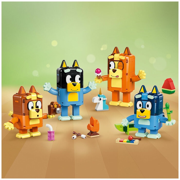 LEGO Bluey Brick-Built Bluey Family Toy Figures Set 11217 LEGO Bluey Brick-Built Bluey Family Toy Figures Set 11217