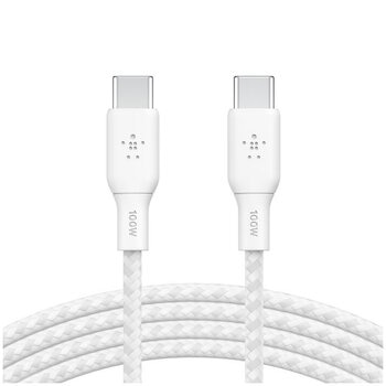Belkin BoostCharge USB-C To USB-C Cable 3M White CAB014BT3MWH