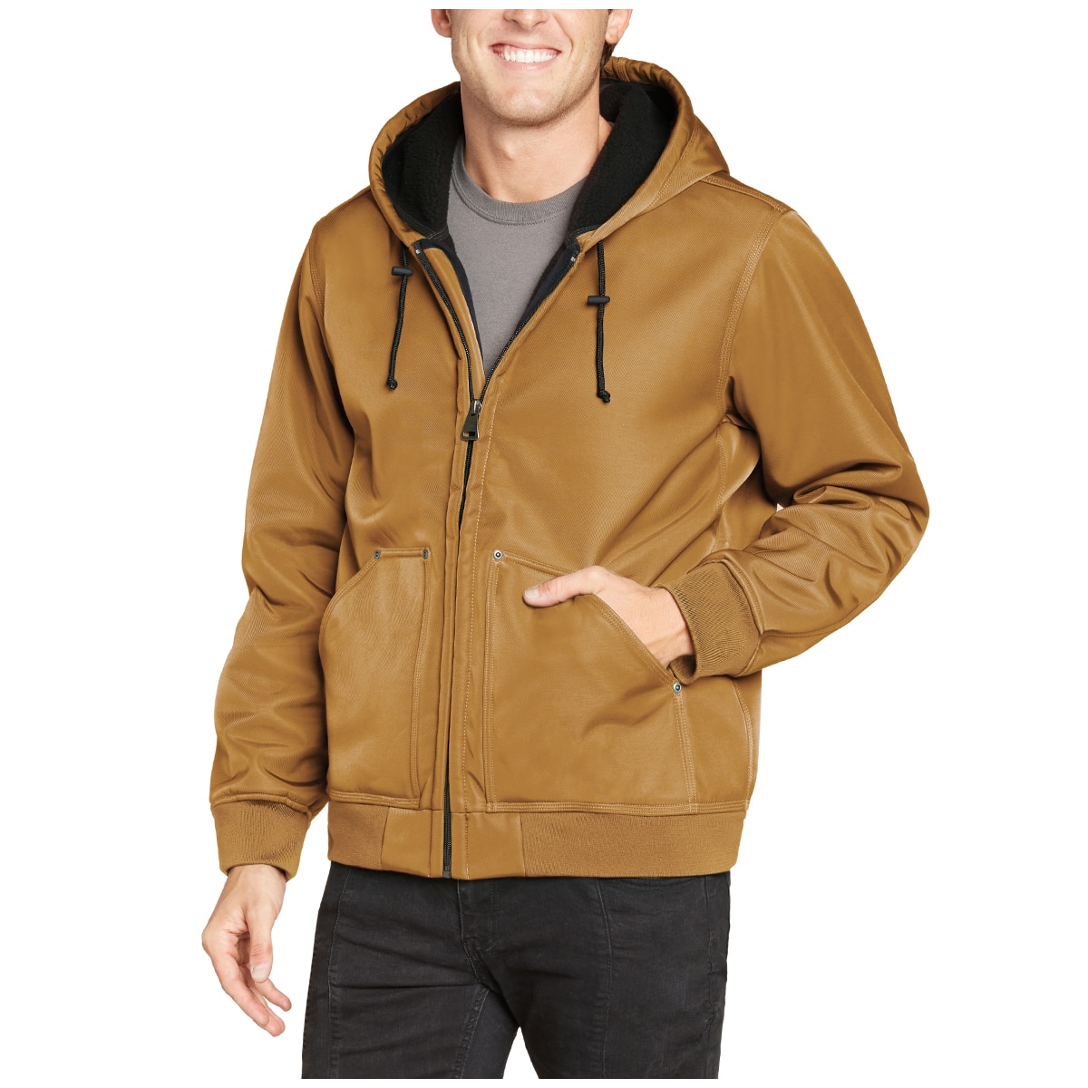 Kirkland Signature Heavy Duty Hoodie - Golden Brown