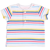 Peanut Shell 2pc Baby Set - Striped Top/Print Pants