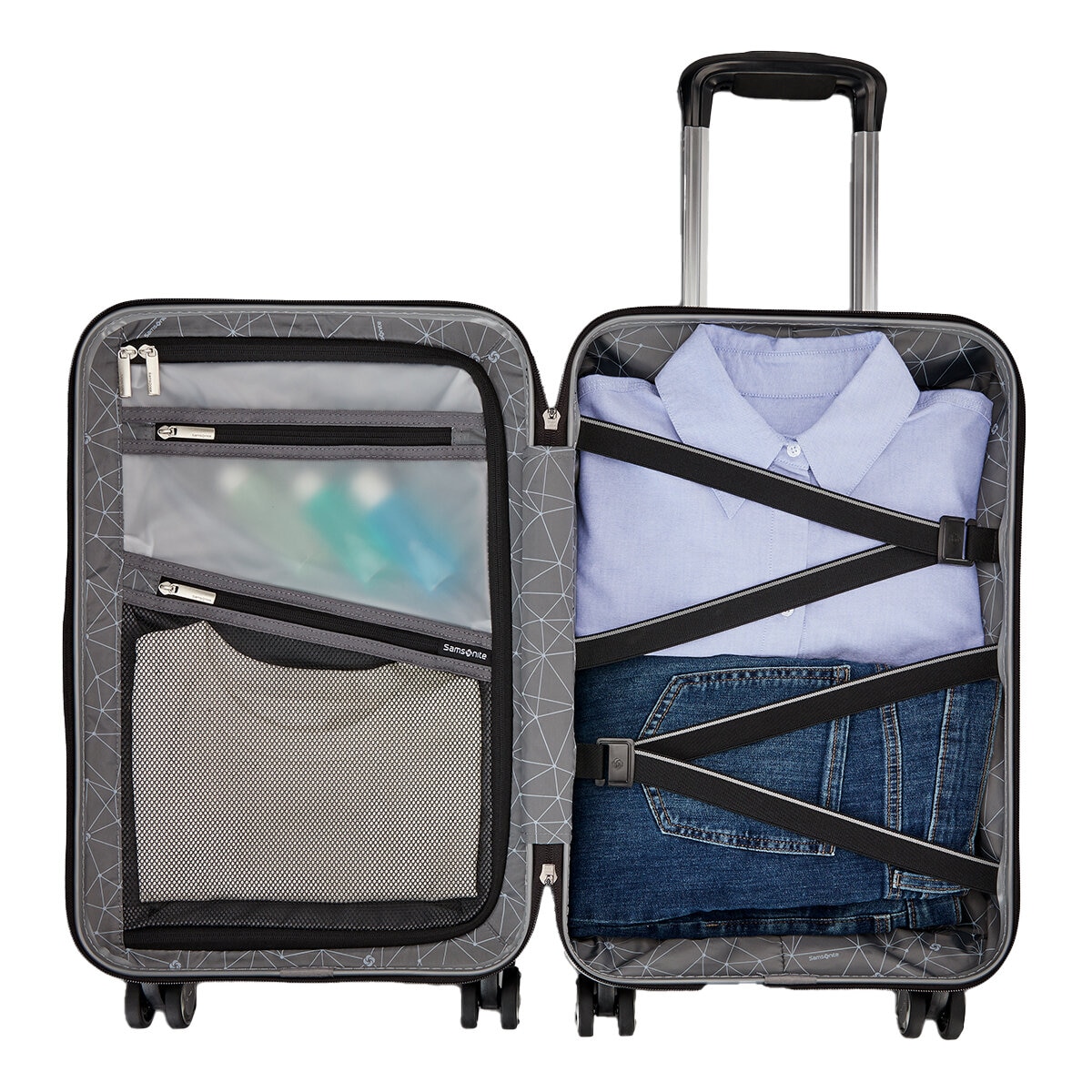 Samsonite Blackstone 2 Piece Hardside Expandable Spinner Luggage Set
