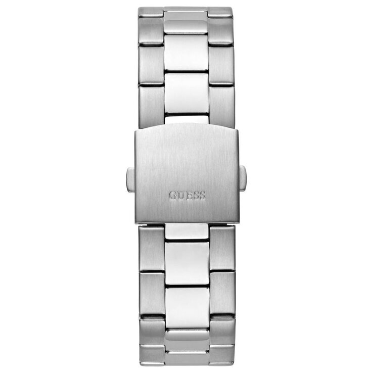 GUESS Parker Silver Tone Multifunction Men's Watch